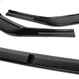 For 2024 - 2025 Hyundai Elantra N-Line Front Bumper Splitter Spoiler Lip 5PCS -Painted Black