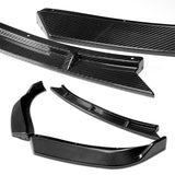 For 2006-2008 Lexus IS250 IS350 STP-Style Real Carbon Fiber Front Bumper Spoiler Lip 3PCS