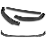 For 2001-2005 Lexus IS300 STP-Style Carbon Look Front Bumper Body Spoiler Lip  3-PCS