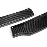 For 2001-2005 Lexus IS300 Real Carbon Fiber Front Bumper Spoiler Splitter Lip   3-PCS