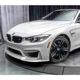 For 2015-2019 BMW F80 F82 F83 M3 M4 GT-Style Painted White Front Bumper Body Lip  3-PCS