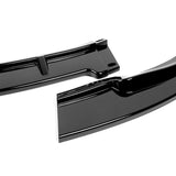 For 2006-2007 Lexus GS300 GS350 STP-Style Painted Black Front Bumper Splitter Spoiler Lip 3PCS