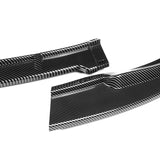 For 2006-2007 Lexus GS300 GS350 STP-Style Carbon Look Front Bumper Splitter Spoiler Lip 3PCS