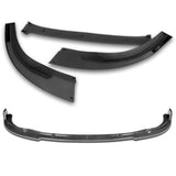 For 2006-2007 Lexus GS300 GS350 STP-Style Carbon Look Front Bumper Splitter Spoiler Lip 3PCS