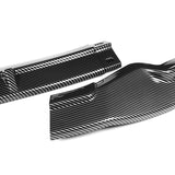 For 2013-2020 Nissan 370Z GT-Style Carbon Look Front Bumper Splitter Spoiler Lip 3PCS