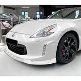 For 2013-2020 Nissan 370Z GT-Style Painted White Front Bumper Splitter Spoiler Lip 3PCS