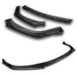 For 2019-2023 Mazda 3 Mazda3 Real Carbon Fiber Front Bumper Splitter Spoiler Lip 3PCS