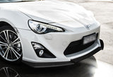 For 2013-2016 Scion FR-S/Toyota 86 CS-Style Real Carbon Fiber Front Bumper Splitter Spoiler Lip 3PCS