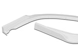 For 2011-2014 Subaru Impreza WRX STi CS2-Style Painted White Front Bumper Splitter Spoiler Lip 3PCS