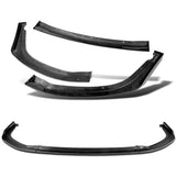 For 2011-2014 Subaru Impreza WRX STi CS2-Style Real Carbon Fiber Front Bumper Splitter Spoiler Lip 3PCS