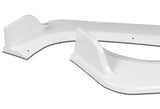 For 2009-2011 BMW E90 4DR Sedan 3-Series Painted White Front Bumper Splitter Spoiler Lip 3PCS