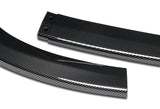 For 2008-2010 Subaru Impreza WRX STi CS2-Style Carbon Look Style Front Bumper Splitter Spoiler Lip 3PCS