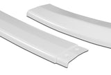 For 2008-2010 Subaru Impreza WRX STi CS2-Style Painted White Front Bumper Splitter Spoiler Lip 3PCS