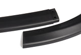 For 2008-2010 Subaru Impreza WRX STi CS2-Style Unpainted Matte Black Front Bumper Splitter Spoiler Lip 3PCS