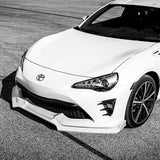 For 2017-2020 Toyota 86 JDM Painted White CS-Style Front Bumper Body Spoiler Lip