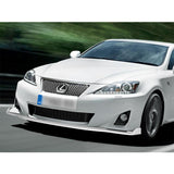 For 2011-2013 Lexus IS250 IS350 Painted White Front Bumper Body Splitter Spoiler Lip 3PCS