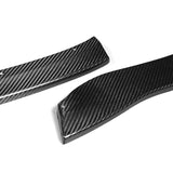 For 2011-2013 Lexus IS250 IS350 Real Carbon Fiber Front Bumper Body Splitter Spoiler Lip 3PCS