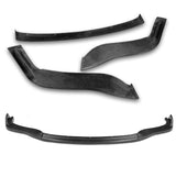 For 2011-2013 Lexus IS250 IS350 Real Carbon Fiber Front Bumper Body Splitter Spoiler Lip 3PCS