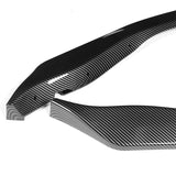 For 2006-2009 Nissan 350Z GT-Style Front Bumper Body Splitter Spoiler Lip 3PCS -Carbon Fiber Look