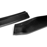 For 2017-2020 Lexus IS-Series AR-Style Real Carbon Fiber Front Bumper Body Splitter Spoiler Lip 3PCS