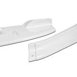 For 2011-2012 Honda CR-Z JP-Style Painted White Front Bumper Body Splitter Spoiler Lip 3PCS