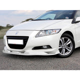 For 2011-2012 Honda CR-Z JP-Style Painted White Front Bumper Body Splitter Spoiler Lip 3PCS