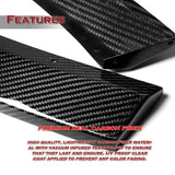 For 2011-2012 Honda CR-Z JP-Style Carbon Fiber Front Bumper Body Splitter Spoiler Lip 3PCS