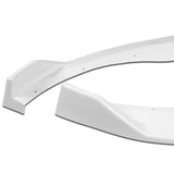 For 2013-2017 Hyundai Veloster Turbo JDM Painted White Front Bumper Splitter Spoiler Lip 3PCS