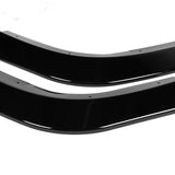 For 2015-2024 Dodge Challenger SXT Painted Black Front Bumper Body Splitter Spoiler Lip 3PCS