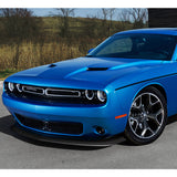 For 2015-2024 Dodge Challenger SXT Carbon Look Front Bumper Body Splitter Spoiler Lip 3PCS