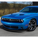 For 2015-2024 Dodge Challenger SXT Real Carbon Fiber Front Bumper Body Splitter Spoiler Lip 3PCS