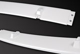 For 2018-2020 Toyota Camry Painted White Front Bumper Body Splitter Spoiler Lip 3PCS