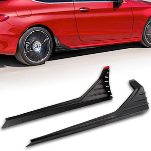 30.6" x 9.5" MP-Type Universal Side Skirt Rocker Splitters Diffuser Winglet Wind