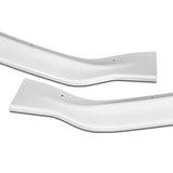 For 2014-2016 Lexus IS250 IS350 F-Sport JDM Painted White Front Bumper Body Splitter Spoiler Lip 3PCS