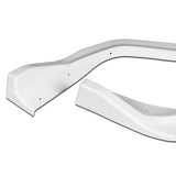 For 2014-2016 Lexus IS250 IS350 F-Sport JDM Painted White Front Bumper Body Splitter Spoiler Lip 3PCS