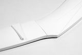 Universal Painted White Front Bumper Protector Body Kit Splitter Spoiler Lip 3-PCS