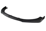Universal Matte Black Front Bumper Protector Body Kit Splitter Spoiler Lip 3-PCS