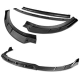 For 2015-2021 Dodge Charger SRT-Style Carbon Look Front Bumper Splitter Spoiler Lip 3-PCS