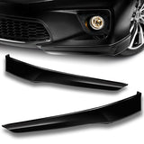 For 2013-2015 Honda Accord Coupe HFP-Style Painted Black Front Bumper Body Splitter Spoiler Lip 2PCS