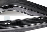 For 2013-2015 Honda Accord Coupe HFP-Style Carbon Style Look Front Bumper Body Splitter Spoiler Lip 2PCS