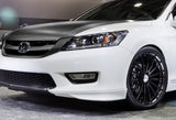 For 2013 - 2015 Honda Accord HFP-Style Front Bumper Body Splitter Spoiler Lip 2PCS -Painted White