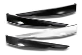 For 2013 - 2015 Honda Accord HFP-Style Front Bumper Body Splitter Spoiler Lip 2PCS -Painted Black