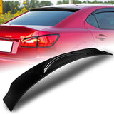 Rear Window Roof Visor Wing Spoiler For 2006-2013 Lexus IS250 / IS350 / IS F -Black Acrylic