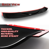 Rear Window Roof Visor Wing Spoiler For 2015-2020 Ford Mustang 2-DR / Coupe -Black ABS