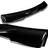 Rear Window Roof Visor Wing Spoiler For 2014-2021 Infiniti Q50 -Black ABS