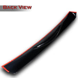 Rear Window Roof Visor Wing Spoiler For 2016-2023 Nissan Maxima -Black ABS