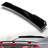 Rear Window Roof Visor Wing Spoiler For 2016-2018 Chevrolet Camaro 2-DR / Coupe -Smoke Acrylic