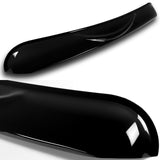 Rear Window Roof Visor Wing Spoiler For 2008-2023 Dodge Challenger -Smoke Acrylic