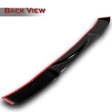 Rear Window Roof Visor Wing Spoiler For 2018-2022 Honda Accord 4-DR / Sedan -Black ABS