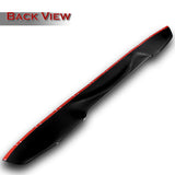 Rear Window Roof Visor Wing Spoiler For 2018-2023 Kia Stinger -Black ABS